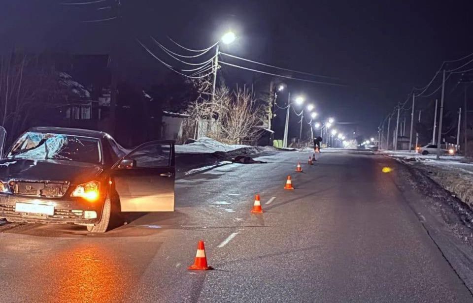 Пьяный водитель Toyota Crown без прав ночью насмерть сбил пешехода в Лесозаводске