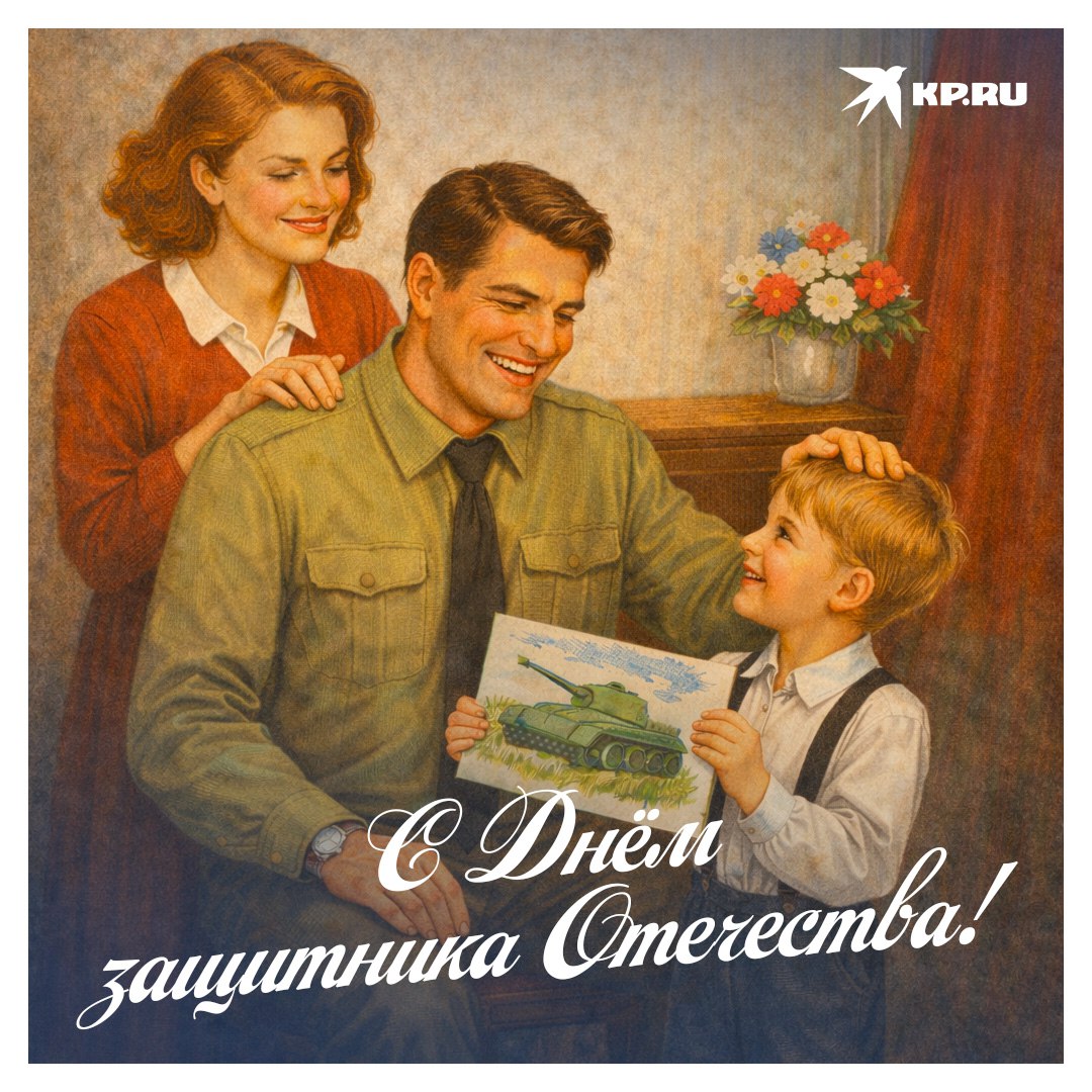 "Комсомольская правда - Владивосток" поздравляет с 23 Февраля!