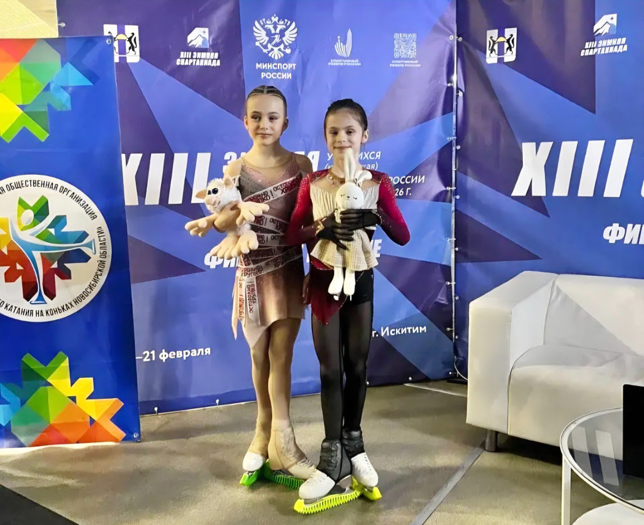 Фигуристки Приморья вышли в финал Спартакиады учащихся России с золотым результатом
