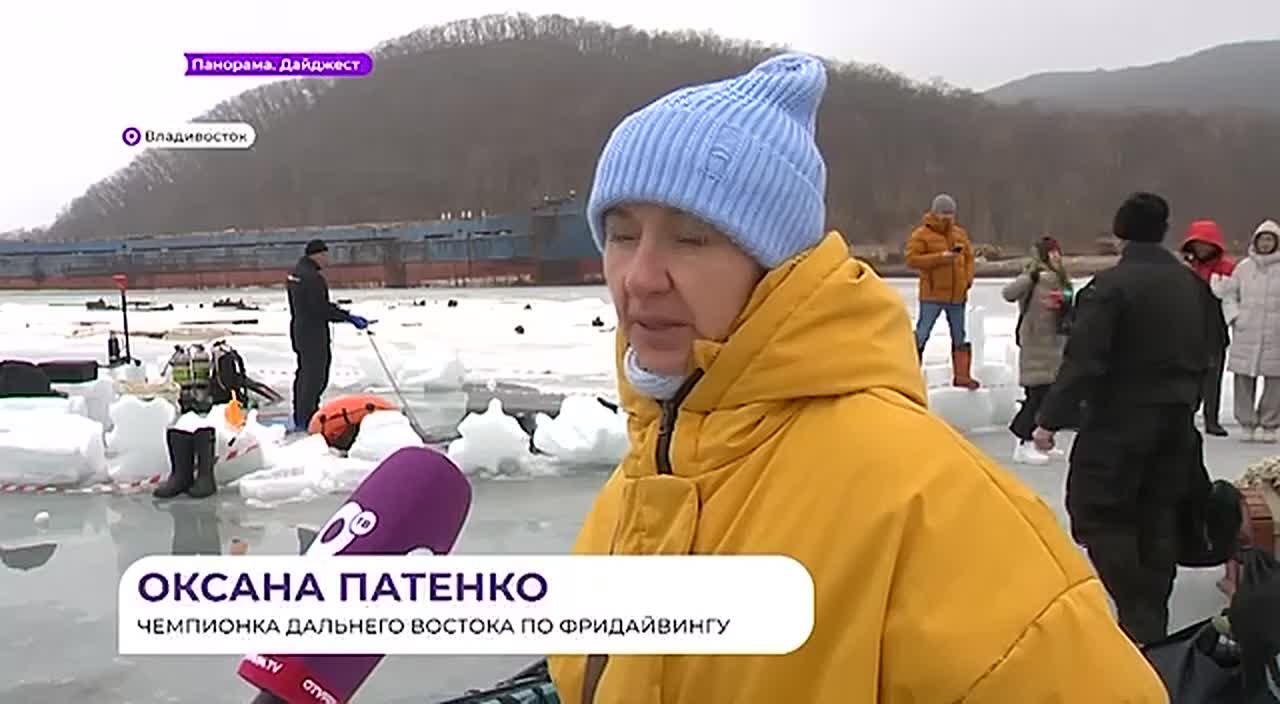 Подводные тайны бухты Труда: в Приморье дайверы спускаются под лёд к затонувшим кораблям