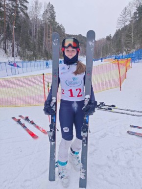 Приморская горнолыжница – призёрка всероссийских стартов в Красноярске