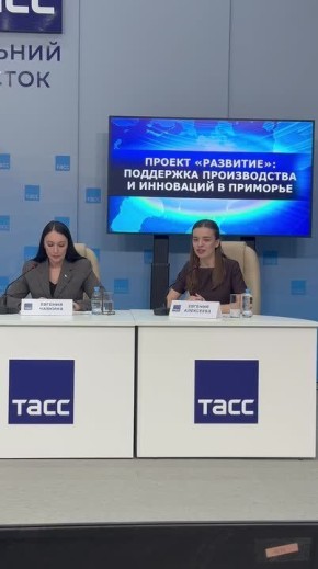 В ТАСС продолжается пресс-конференция о проекте «Развитие»