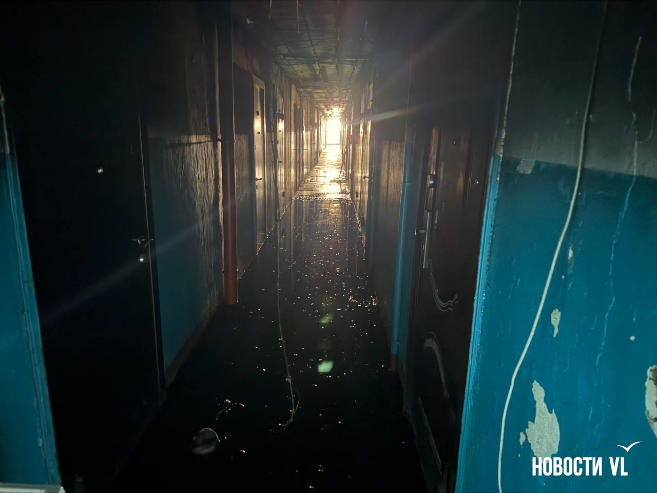 В доме на Надибаидзе, 26 произошёл пожар В доме на Надибаидзе, 26 произошёл пожар