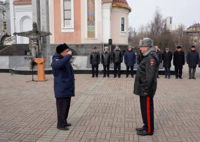 Члены Общественного совета при УМВД Приморья приняли участие в проводах сводного отряда полиции в командировку на Северный Кавказ