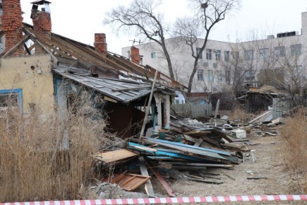 В Уссурийске продолжается снос аварийного жилья