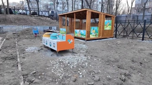 Капитальный ремонт детского сада на улице Постышева выходит на финальную стадию