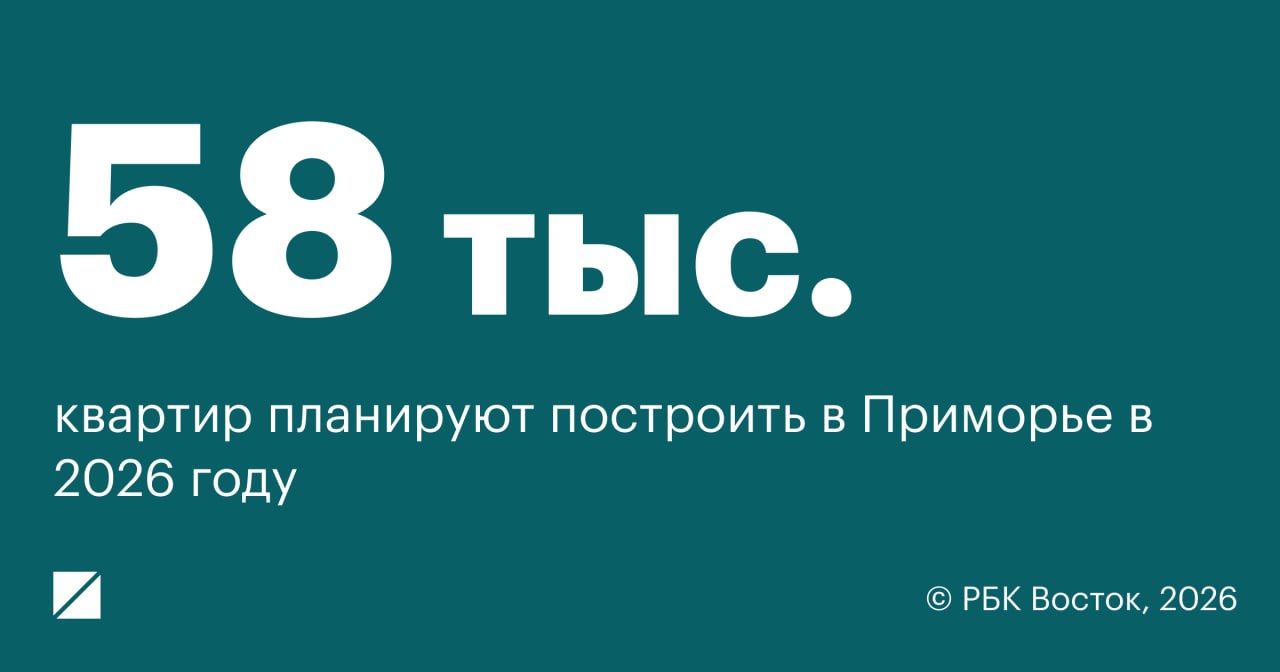 В этом году в Приморье девелоперы планируют ввести в эксплуатацию 1,1 млн жилых «квадратов» в многоквартирных домах