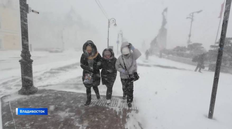 Снег и сильный ветер прогнозируется на юге Приморья Днём 6 марта с выходом циклона в центральную часть Японского моря южную половину края накроет плотная облачность