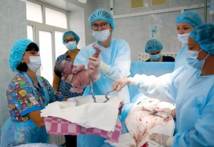 В Приморье родился малыш-богатырь