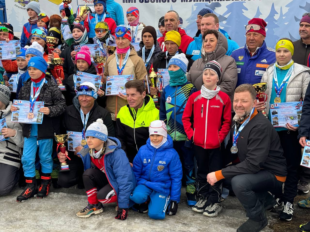 С удовольствием поучаствовал сегодня в закрытии лыжного сезона в Кировке