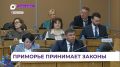 Приморский парламент рассмотрел вопросы, связанные с поддержкой участников СВО