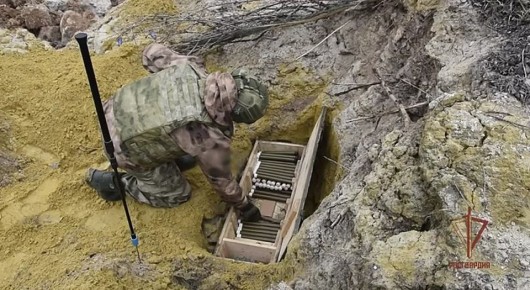 Специалисты инженерно-сапёрных подразделений Росгвардии, выполняющие служебно-боевые задачи в зоне СВО, провели мероприятия по уничтожению взрывоопасных предметов на освобождённых территориях ЛНР