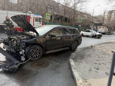 Полиция: пьяный водитель без прав - участник ДТП во Фрунзенском районе Владивостока, изолирован от общества