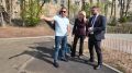 Во Владивостоке начался ремонт спортивной площадки у сквера Веры и надежды на улице Овчинникова, 18–20