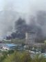 Во Владивостоке горят остатки рынка на Спортивной