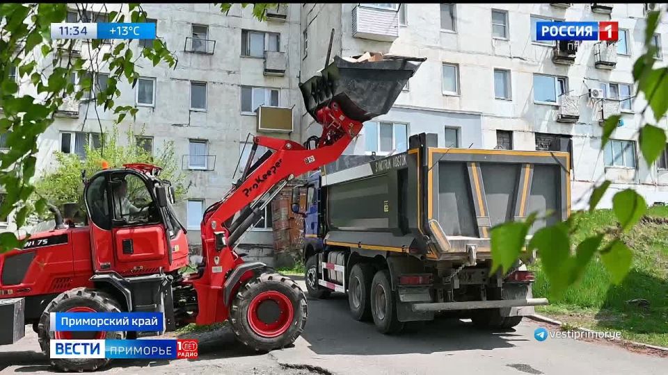 Правительство Приморья выделяет дополнительную технику для усиления «мусорного» автопарка Фокино
