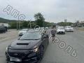 Тройное ДТП собрало огромную пробку на выезде из Владивостока