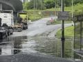 Из-за дождя под мостом на Чуркине образовался огромный пруд