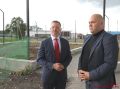 Председатель Законодательного Собрания Приморского края Антон Волошко совместно с главой Чугуевского муниципального округа Иваном Щенёвым проинспектировал ход работ по благоустройству общественных территорий в селе Чугуевка