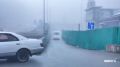 На улице Расула Гамзатова рядом с жилым комплексом «Южный» расширяют дорогу