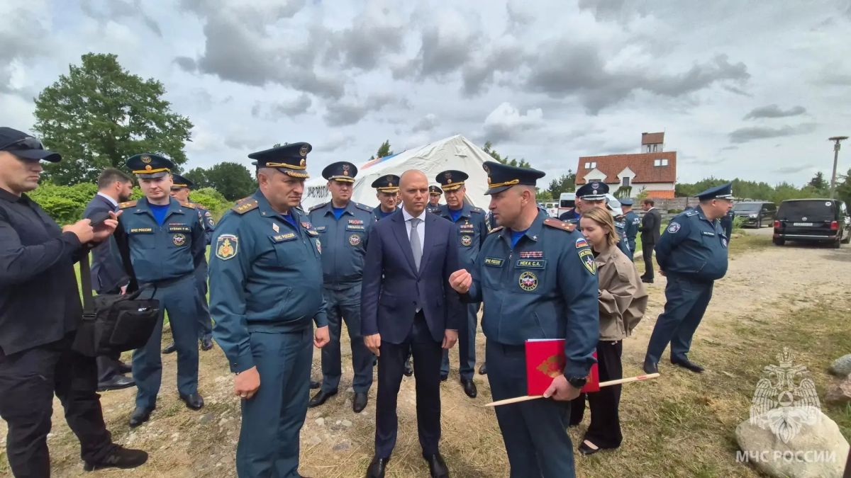 Глава МЧС России побывал с рабочей поездкой в Калининграде Глава МЧС России побывал с рабочей поездкой в Калининграде