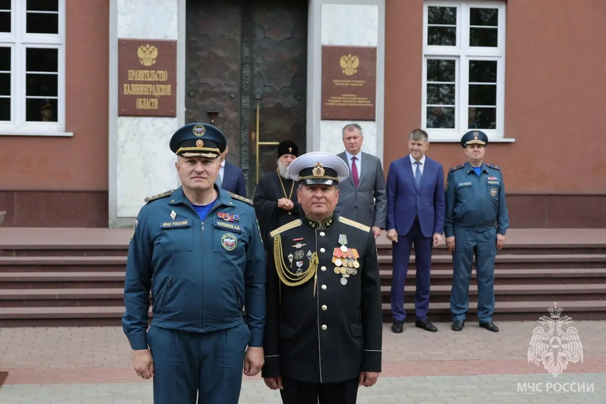 Глава МЧС России побывал с рабочей поездкой в Калининграде Глава МЧС России побывал с рабочей поездкой в Калининграде