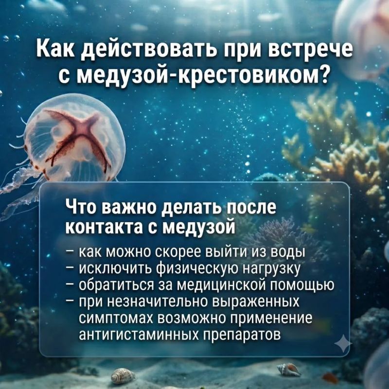 Приморцев предупреждают об активизации медуз-крестовиков Приморцев предупреждают об активизации медуз-крестовиков