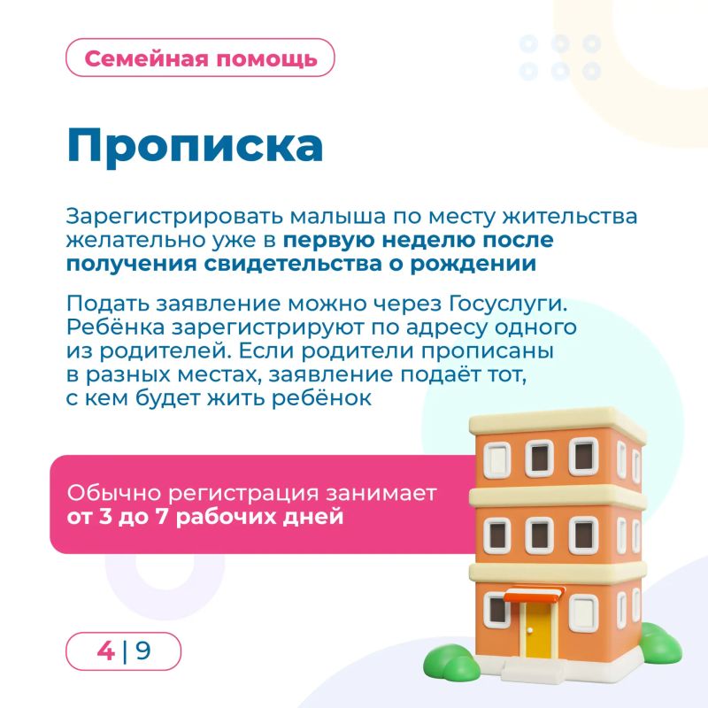 Первый месяц после рождения малыша — время радостных моментов и первых важных документов Первый месяц после рождения малыша — время радостных моментов и первых важных документов