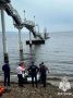 МЧС Приморского края опубликовало кадры с места обрушения пирса в бухте Муравьиная