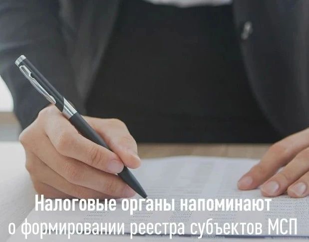 Налоговая напоминает приморцам об обновлении реестра малого и среднего предпринимательства