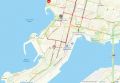 Из-за ДТП на перекрёстке Бестужева и Захарова на 1-й Морской, Тигровой и Алеутской собрались пробки