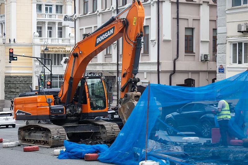 Во Владивостоке завершают второй этап ремонта теплосетей на Фонтанной Во Владивостоке завершают второй этап ремонта теплосетей на Фонтанной