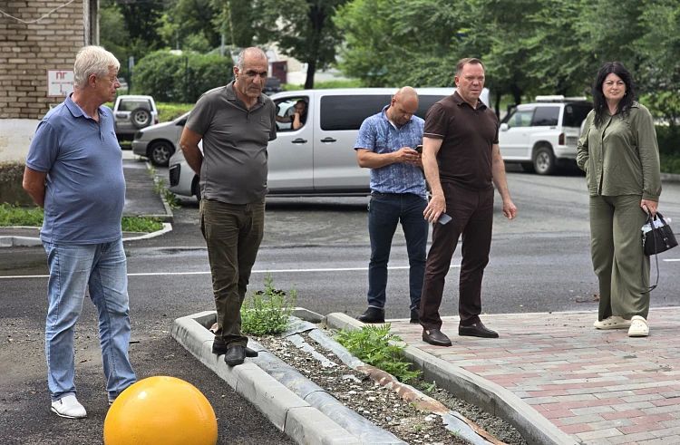 Завершен ремонт дороги в Шкотовском округе