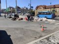 На Семёновской в центре Владивостока начали устанавливать шлагбаум
