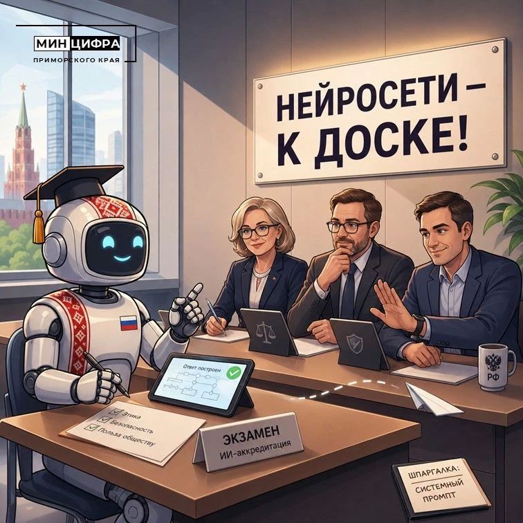 Нейросети — к доске!. Российским ИИ-моделям готовят необычный экзамен