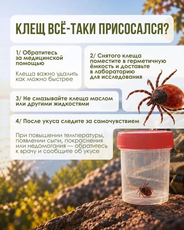 Осторожно, клещи!. Минздрав Приморья рассказывает, как защитить себя и близких Осторожно, клещи!. Минздрав Приморья рассказывает, как защитить себя и близких