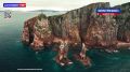 МОЯ РОССИЯ. Остров Шкота. Остров Шкота находится в Японском море, недалеко от приморского Владивостока