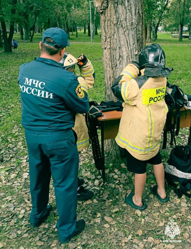 Огнеборцы МЧС России на «Приморском пикнике»