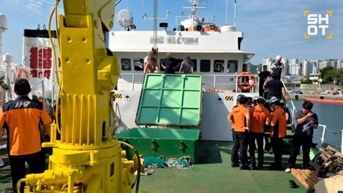Четыре моряка пострадали при утечке хладагента на российском судне «Калтан» (порт приписки Владивосток) в Южной Корее Четыре моряка пострадали при утечке хладагента на российском судне «Калтан» (порт приписки Владивосток) в Южной Корее