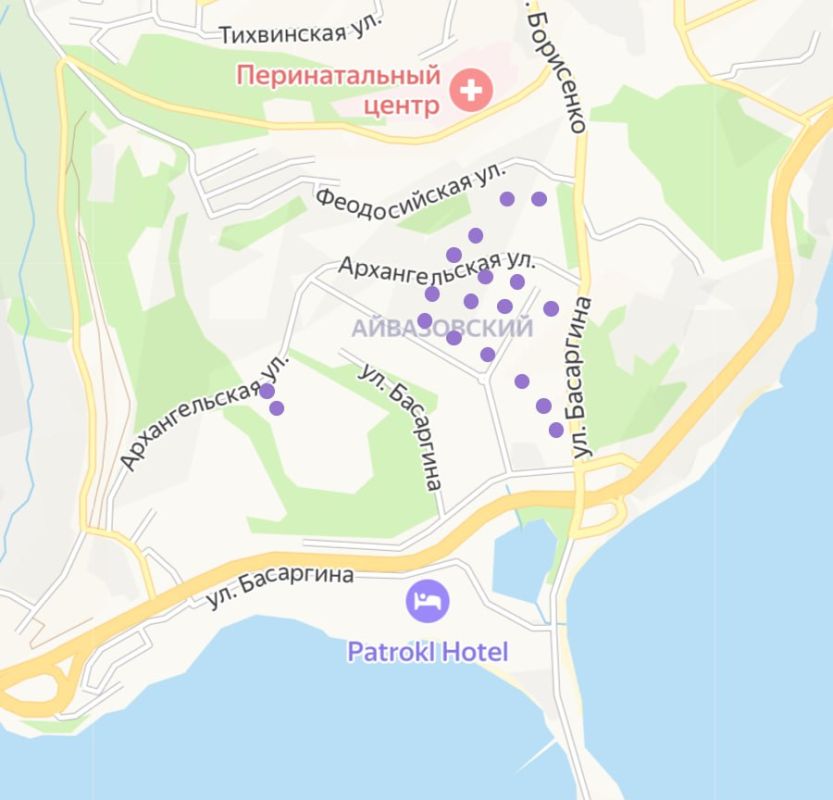 Ещё два отключения электричества зафиксированы на Патрокле и в районе Луговой
