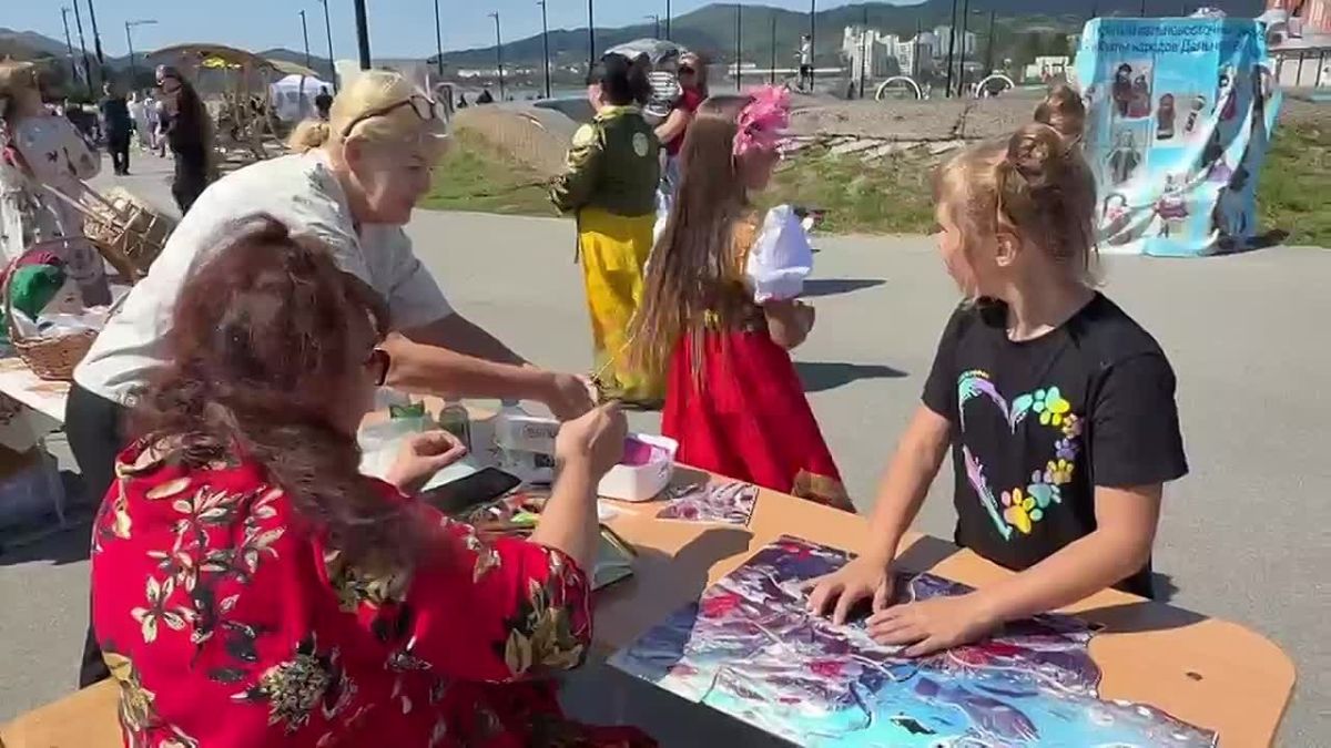 В Находке с размахом прошёл многонациональный Детский Сабантуй