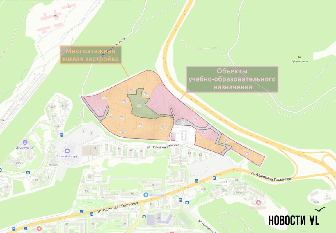 В Снеговой Пади начинают строить квартал по КРТ – инфраструктура в нём появится через 8-12 лет
