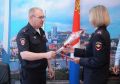 Начальник полиции Управления МВД Приморья Алексей Попов наградил лучших сотрудников информационных подразделений