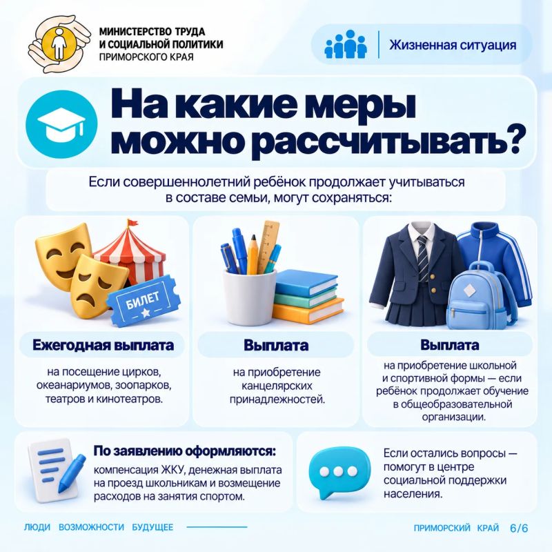 Егору скоро 18: что изменится для многодетной семьи Егору скоро 18: что изменится для многодетной семьи
