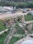 На Патрокле в районе «Североморской» грунты смыло на пешеходные тропы