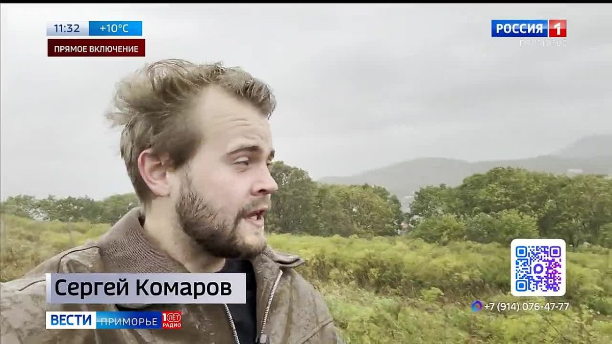 Штормовое предупреждение действует сегодня в Приморье