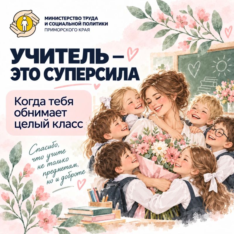 С Днём учителя!. Сегодня говорим спасибо тем, кто каждый день помогает детям узнавать новое, верить в себя, не бояться ошибок и двигаться вперёд С Днём учителя!. Сегодня говорим спасибо тем, кто каждый день помогает детям узнавать новое, верить в себя, не бояться ошибок и двигаться вперёд