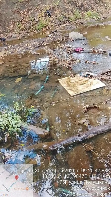 Ливневки и водоотводные каналы Уссурийска приводят в порядок Ливневки и водоотводные каналы Уссурийска приводят в порядок