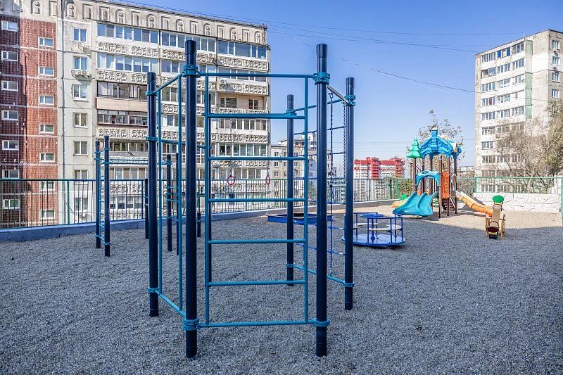 «Спорт в каждый двор». ТОС на Аллилуева реализовал проект благоустройства