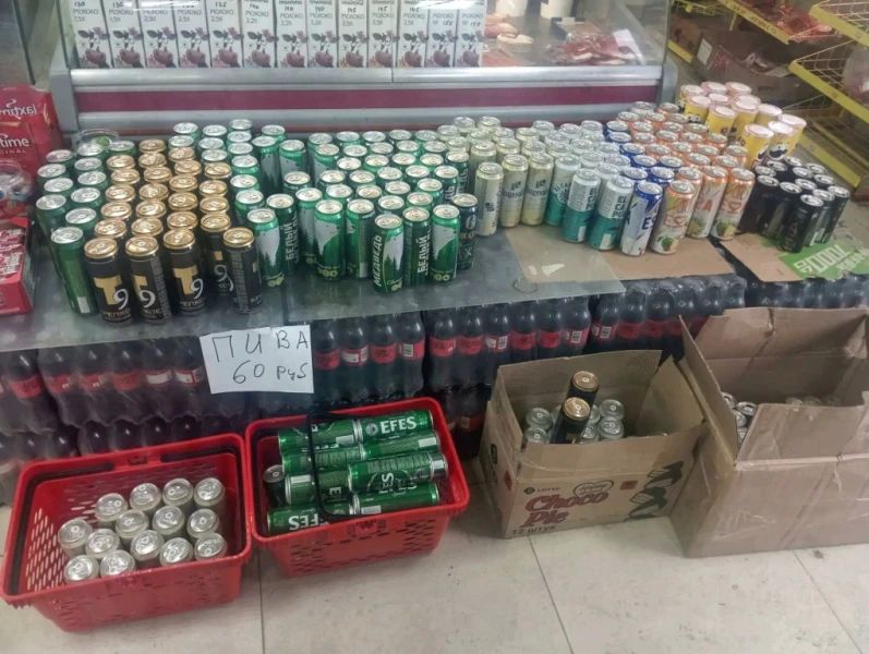 В Артеме Приморского края полицейские изъяли 345 литров алкогольной продукции, реализуемой в нарушение антиалкогольного законодательства